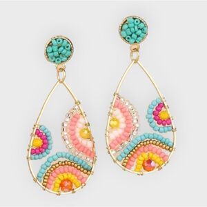 NEW BOHO BIG TEARDROP EARRINGS BOHOHEMIN